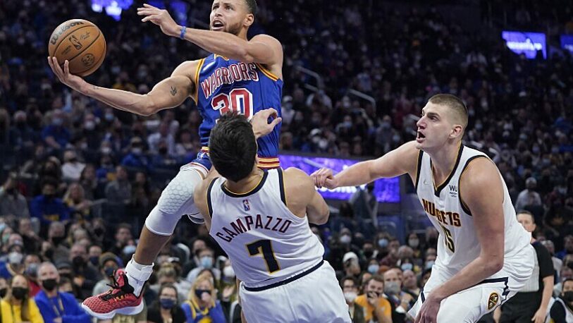 NBA: suspenden por Covid partido entre Nuggets de Campazzo y Warriors de Curry