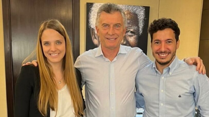 Florencia Klipauka y Pedro Puerta se reunieron con Mauricio Macri