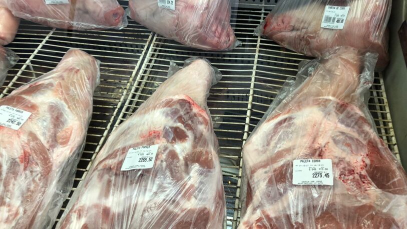 Bajaron las importaciones de la carne de cerdo debido a las restricciones cambiarias