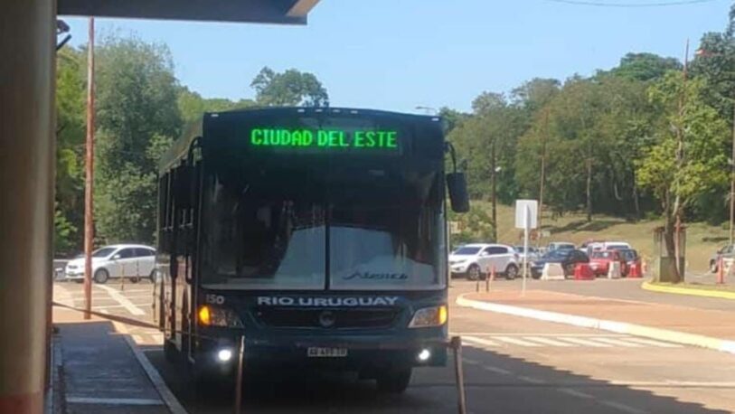 Volvió el transporte internacional entre Iguazú – Ciudad del Este