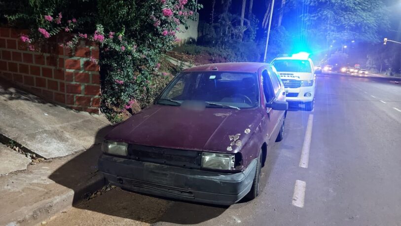 Incautaron un automóvil que fue robado en Buenos Aires
