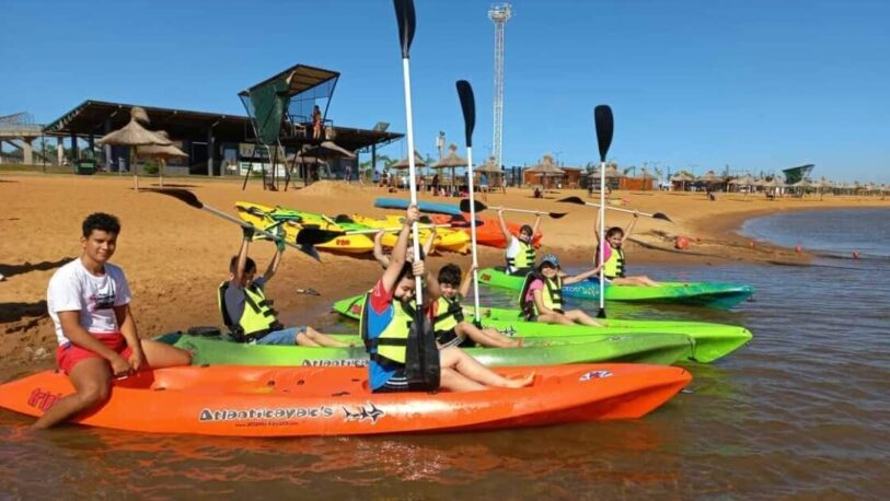 Más de 800 chicos participaron de las jornadas recreativas en Costa Sur
