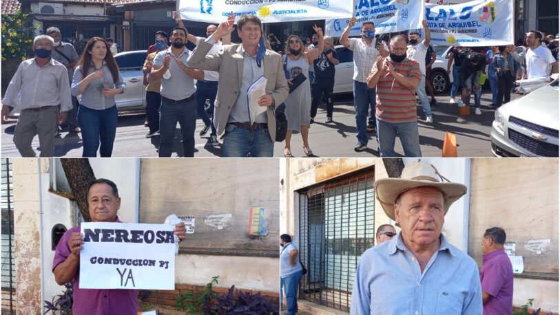 Peronistas marcharon exigiendo ser los conductores legítimos del PJ Misiones