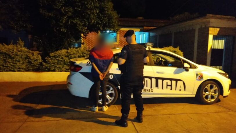 Dos jóvenes fueron detenidos en Campo Viera por robo calificado