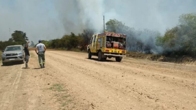 Alarma en Corrientes por un incendio próximo a los Esteros del Iberá