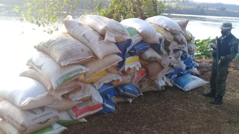 Secuestraron 10 toneladas de soja en El Soberbio