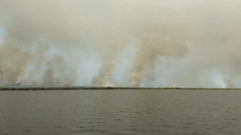 Un incendio afectó 600 hectáreas en los Esteros del Iberá
