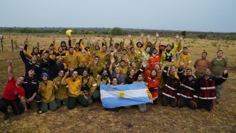 Corrientes: Las lluvias fueron de 30 milímetros en las zonas más afectadas por los incendios