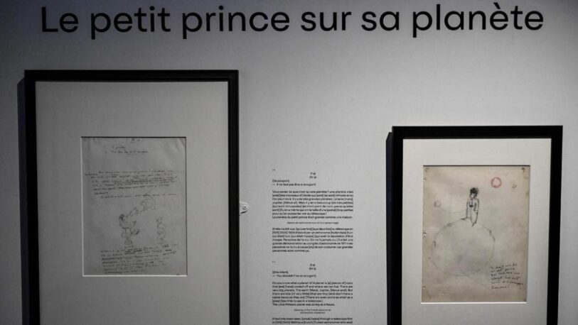 Francia expone el manuscrito original de “El Principito”