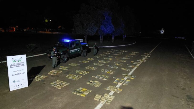 Secuestran 521 kilos de marihuana tras enfrentamiento entre narcos y gendarmes