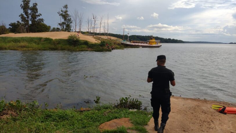 Hallaron el cuerpo sin vida del joven que desapareció en el río Paraná