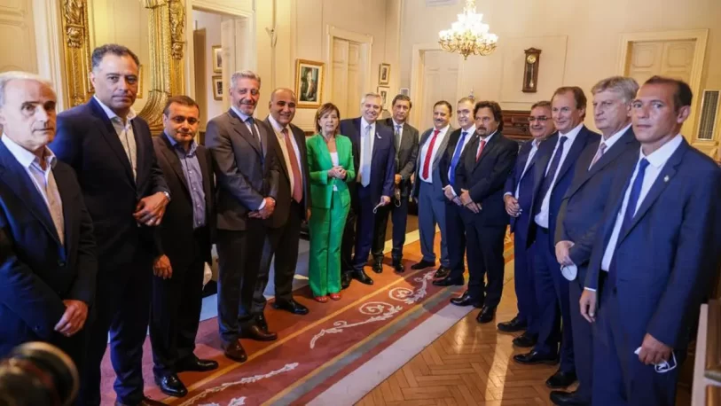 Alberto y Massa se reunieron con Herrera Ahuad y otros gobernadores en busca de los votos para aprobar el acuerdo con el FMI