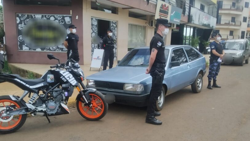 Secuestraron un auto con la patente adulterada presuntamente utilizado en un ilícito en Brasil