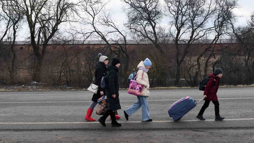 Más de dos millones de personas ya huyeron de Ucrania tras la invasión rusa