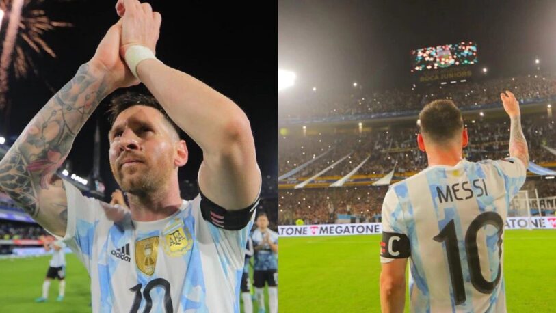 Lionel Messi habló tras la victoria en la Bombonera: “Siempre es increíble jugar acá”