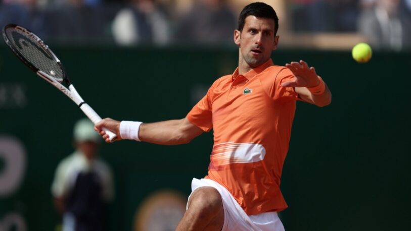 Djokovic, número 1, cayó en su debut en el Masters 1000 de Montecarlo