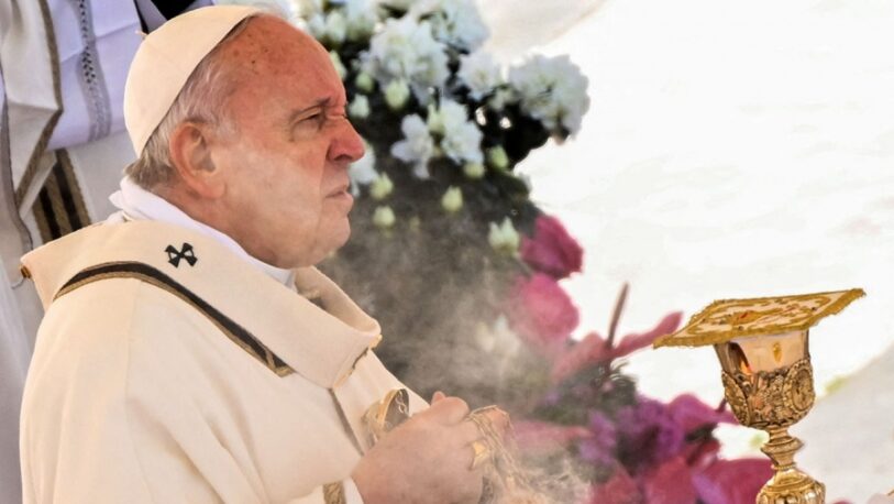 En su mensaje de Pascua, el Papa pidió paz en Ucrania