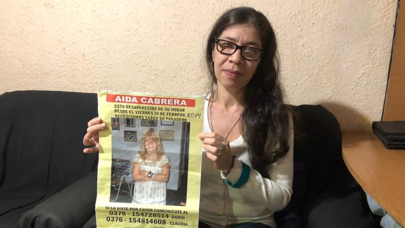 Desaparición de Aida Cabrera: La búsqueda sigue y sin novedades concretas