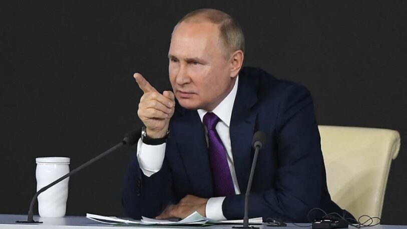 Vladimir Putin dijo que sus tropas no retrocederán “nunca”