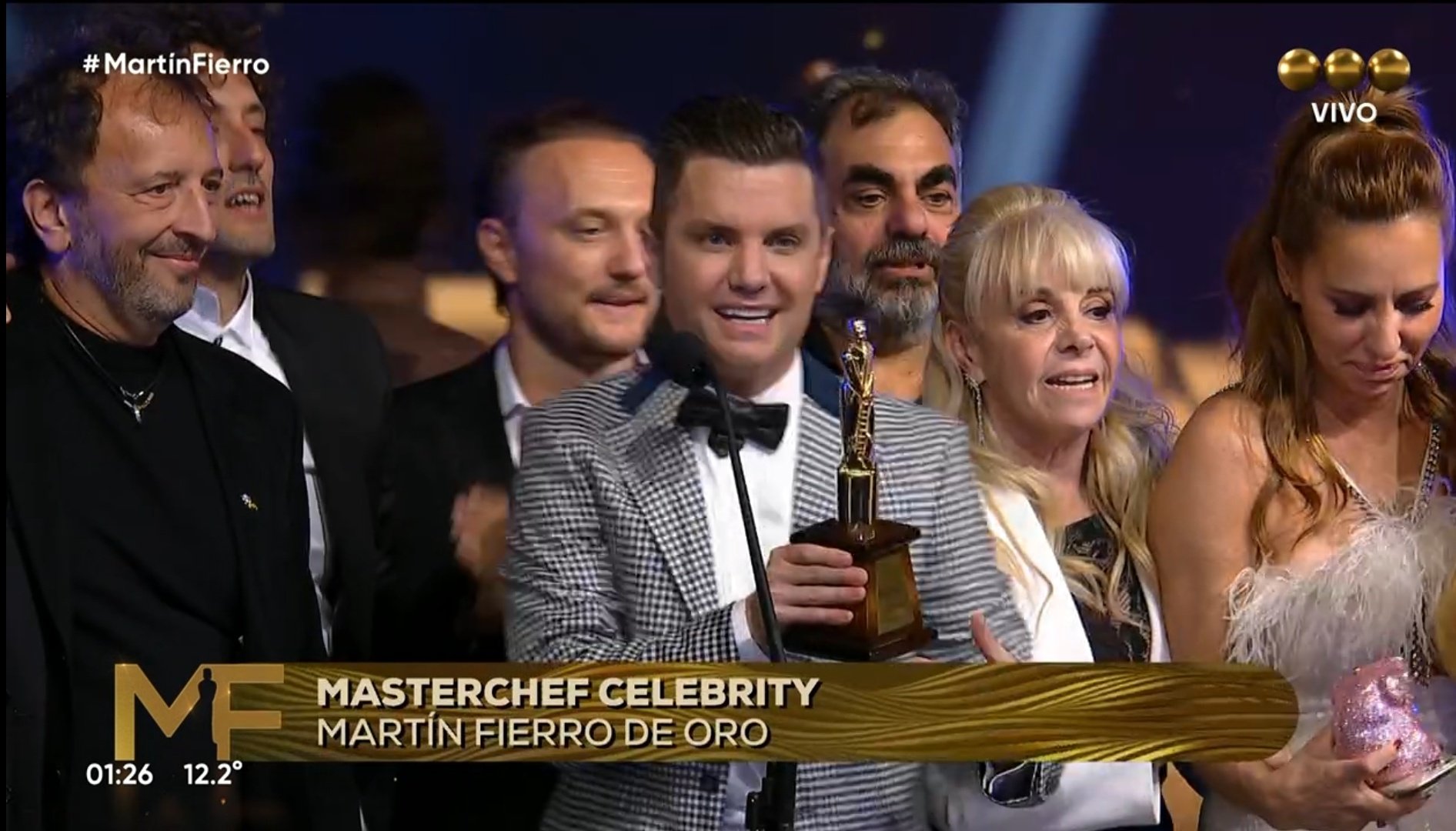 MasterChef Celebrity ganó el Martín Fierro de Oro