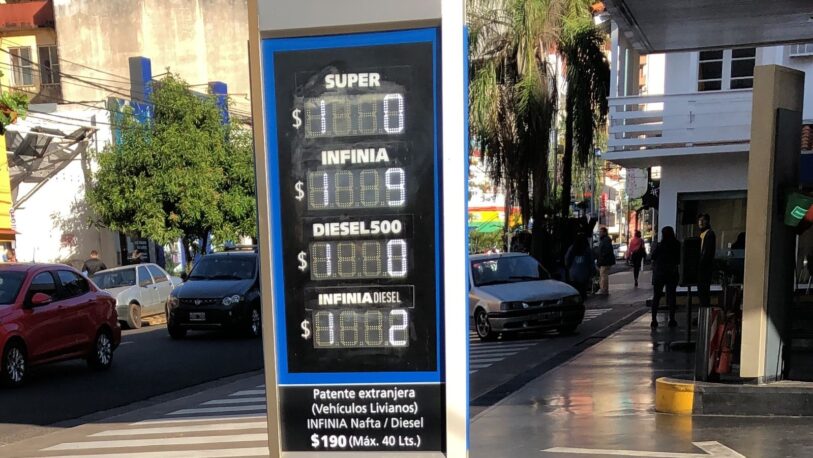 Nueva suba de combustibles: en Posadas la nafta súper llega a $134