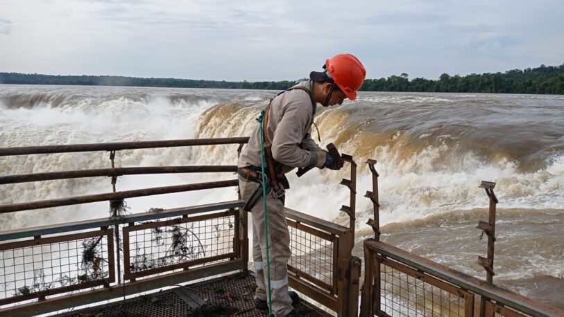 Puerto Iguazú: Continúa cerrado el Paseo Garganta del Diablo