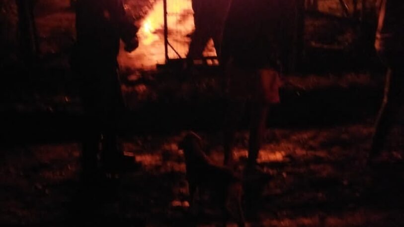 Se incendió una casa en Caraguatay