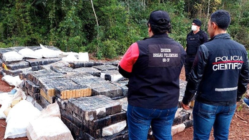 Millonario golpe al narcotráfico en Garuhapé-Mí