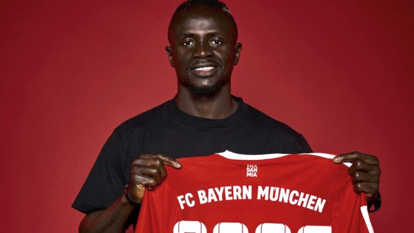 Sadio Mané es oficialmente nuevo jugador de Bayern Múnich
