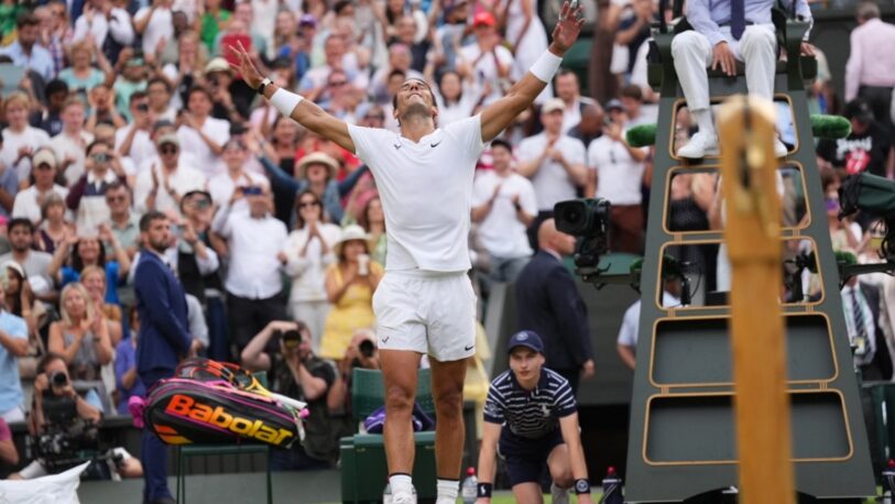 Wimbledon: Nadal ganó en cinco sets ante Fritz y enfrentará a Kyrgios en semifinales