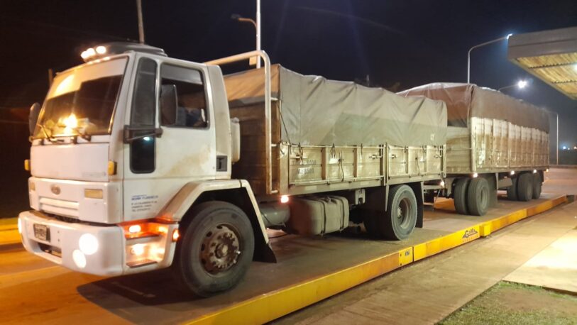 Interceptaron un camión con más de 59 mil kilos de soja que evadió un control fiscal