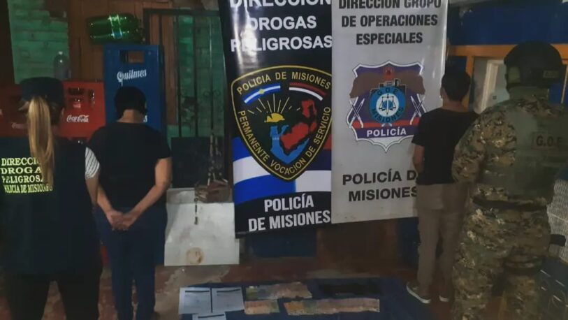 Desbarataron kioscos narcos en los barrios Malvinas y Villa Blosset de Posadas