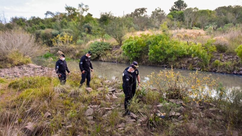 Secuestraron marihuana a la vera del arroyo Estepa