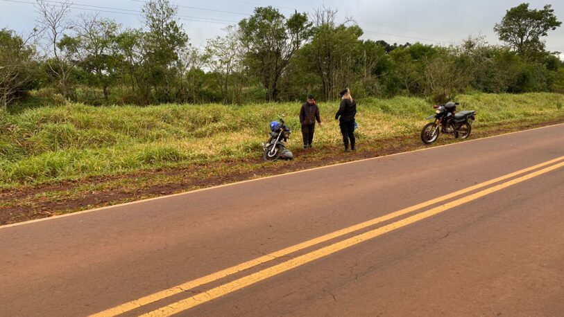 Motociclista hospitalizado tras despistar con su motocicleta en Campo Ramón