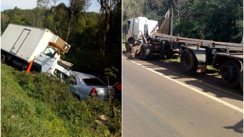 Triple choque fatal: detuvieron a los conductores de los camiones