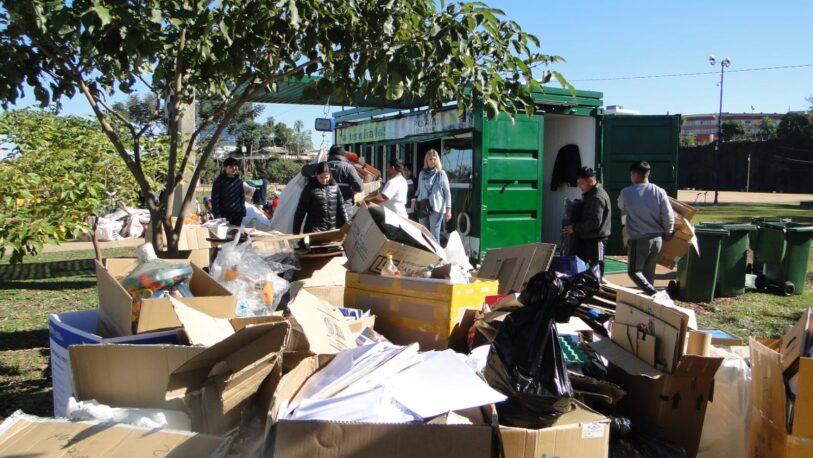 Estudiantes secundarios recolectaron más de 10 kilos de Residuos Reciclables