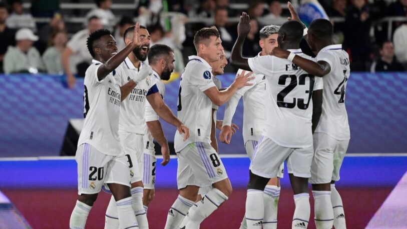 Real Madrid venció a Frankfurt y se llevó el primer título de la temporada