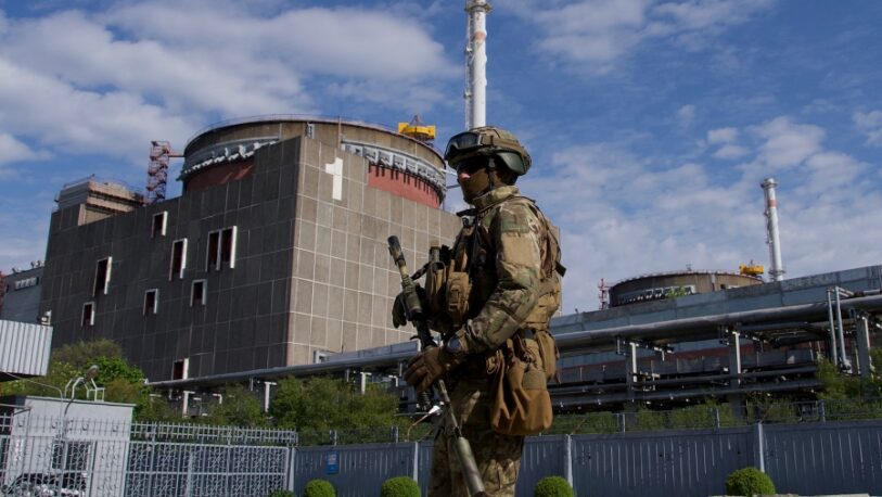 Ucrania alertó del riesgo de “pulverización de sustancias radioactivas” en la central de Zaporiyia