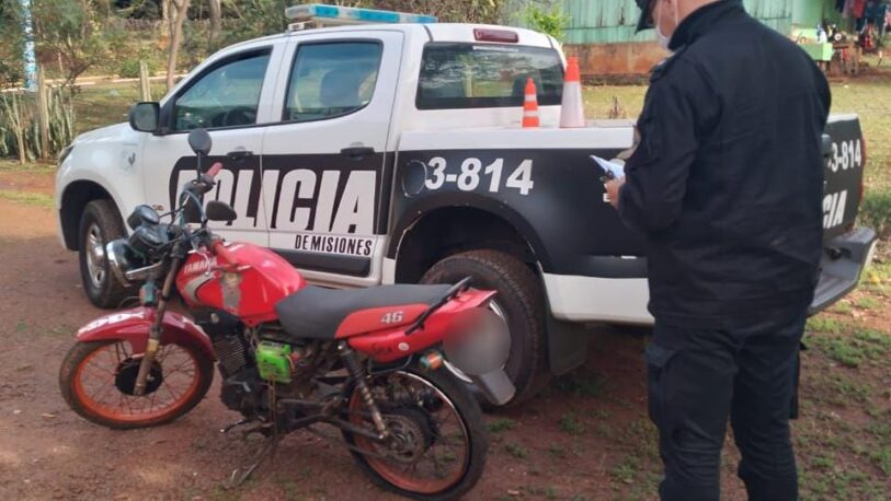 Recuperaron dos motocicletas robadas en Oberá y Posadas