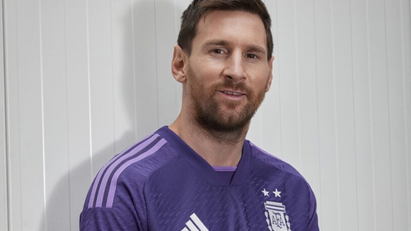 Cómo será la nueva camiseta suplente de la selección argentina