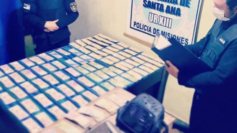 Santa Ana: Robaron más de 100 mil pesos de una agencia de quinielas