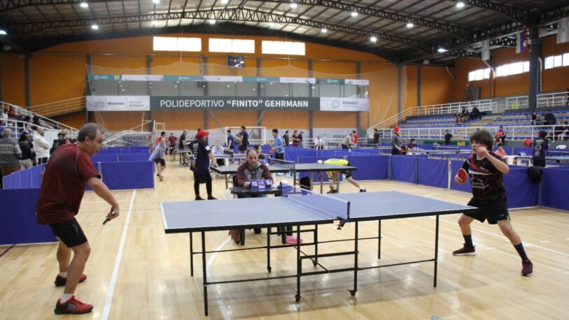 Deportistas posadeños sobresalieron en el torneo provincial de tenis de mesa