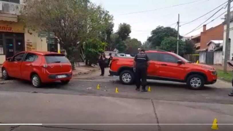 Violento choque en calles Morcillo y Gobernador Barreyro