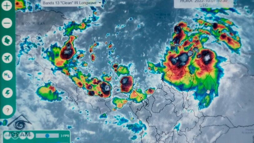 Alerta máxima en Centroamérica por un ciclón tropical