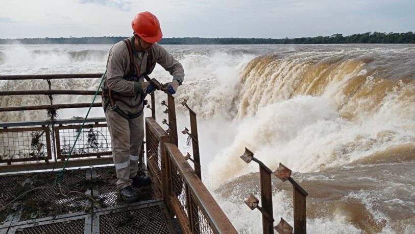Cataratas del Iguazú: anunciaron la reconstrucción de las pasarelas del circuito Garganta del Diablo