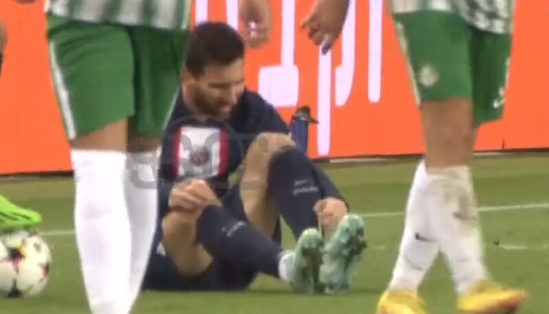 En medio del partido del PSG, un gesto de Messi paralizó al mundo futbolero