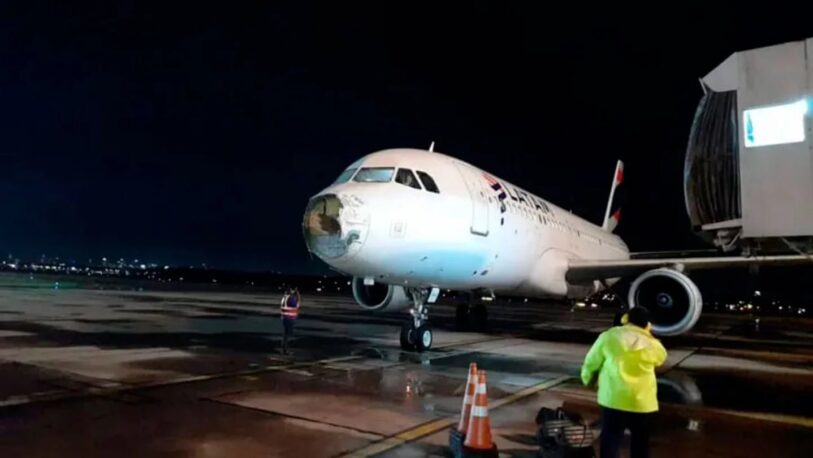 Pánico en un avión que atravesó una tormenta mientras iba desde Chile hasta Paraguay