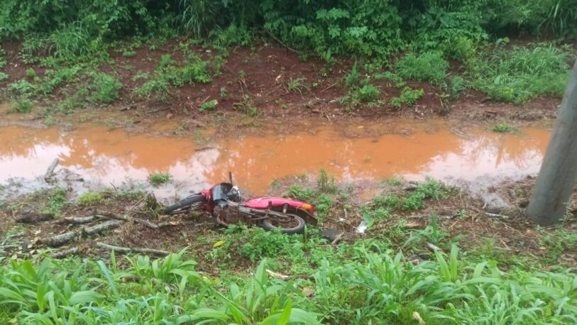 Un motociclista falleció tras un despiste en Puerto Esperanza