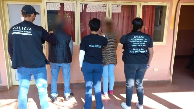 Tres detenidos por trata de personas en Posadas