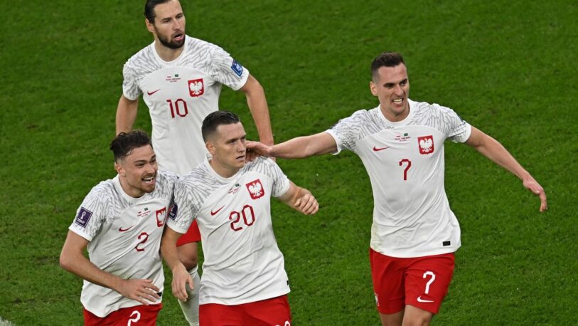 Polonia dominó y le ganó 2 a 0 a Arabia Saudita